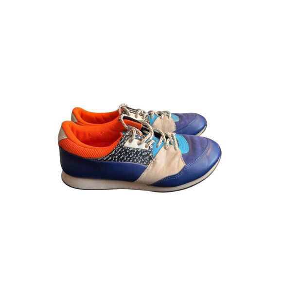 Puma X Alexander McQueen MCQ Jogger Shoe Running Trainer Blue Orange Women’s Siz - Picture 2 of 7